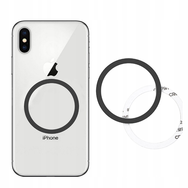 BLASZKA DO MAGSAFE UCHWYTU MAGNETYCZNEGO IPHONE UNIWERSALNA PIERŚCIEŃ RING
