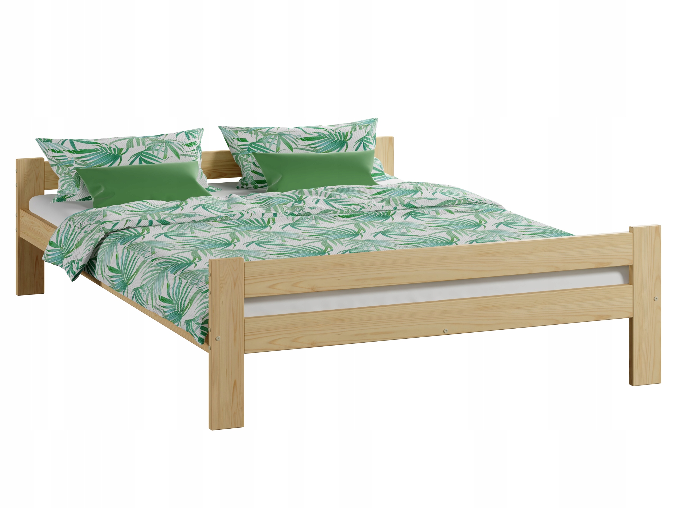 Łóżko Eko Prima 140x200 stelaż materac Magnat