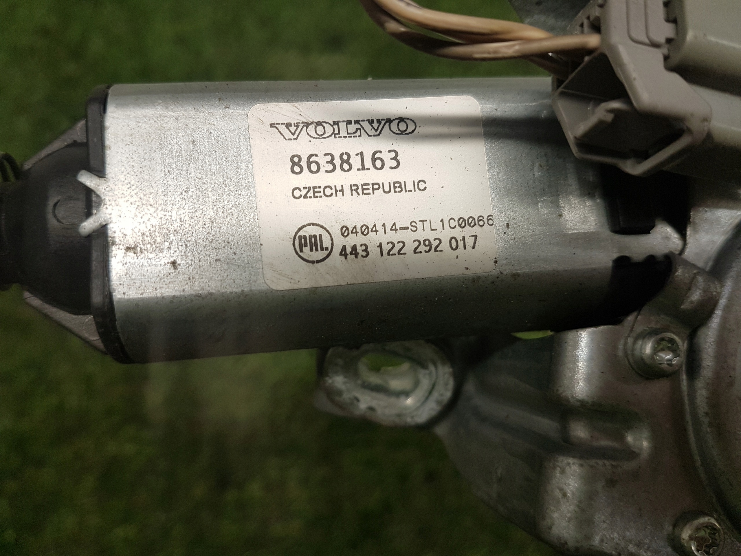 motor ablaktörlők hátsó VOLVO XC90