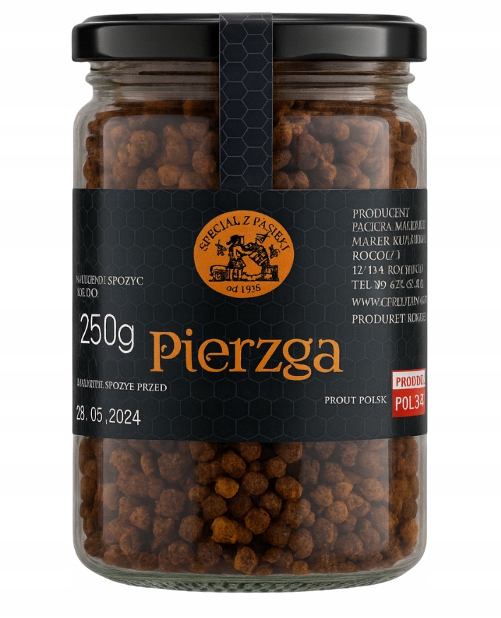 Levně Perga čistá (suchá) 250 g Specjał Z Pasieki