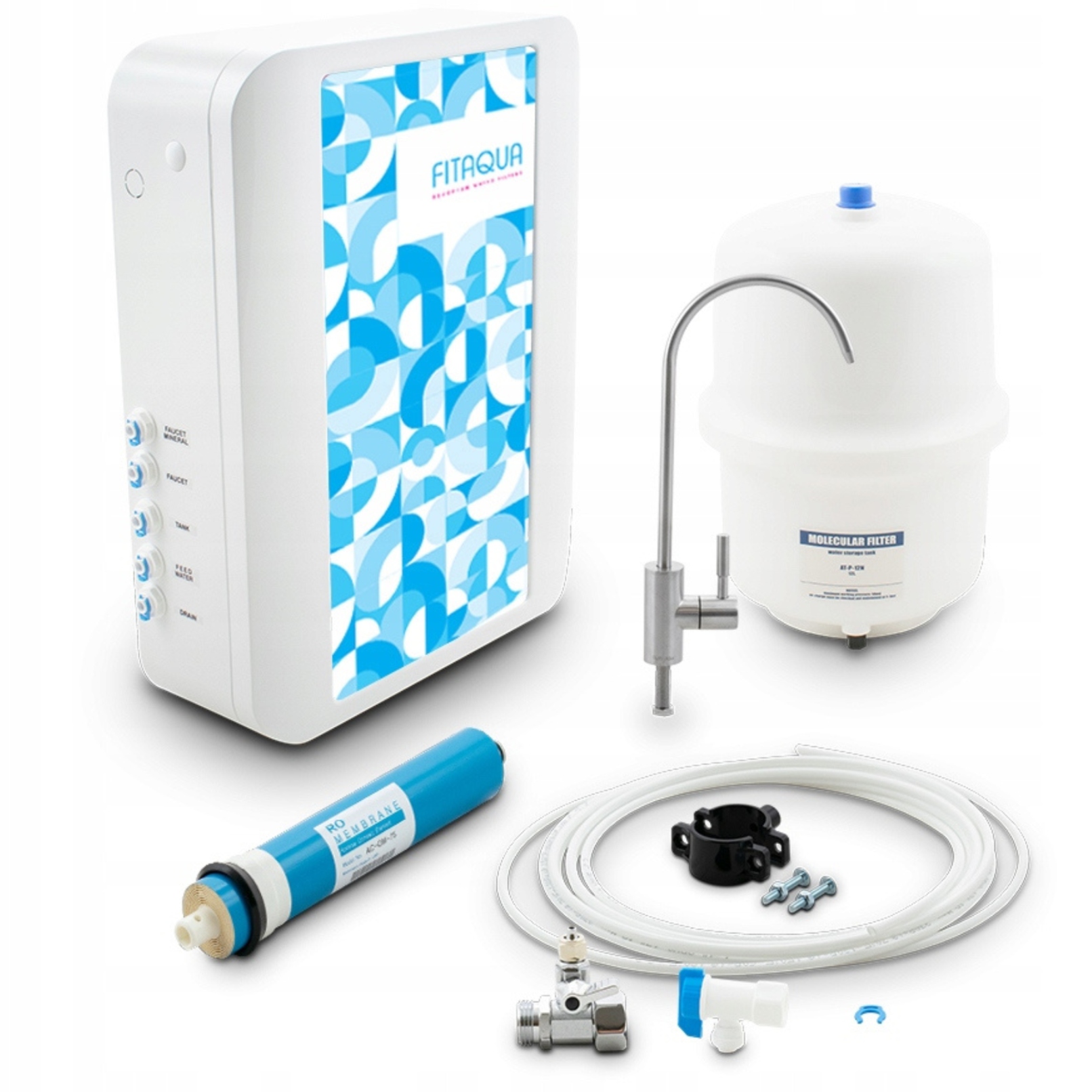 Filtr vody s čerpadlem Permeate Osmoza Minerály