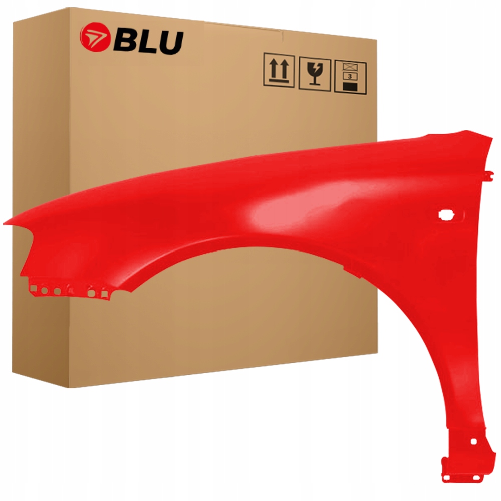 Blu Blatník Audi A3 8L Lift LY3H levý červený 00-03 přední LaserRot