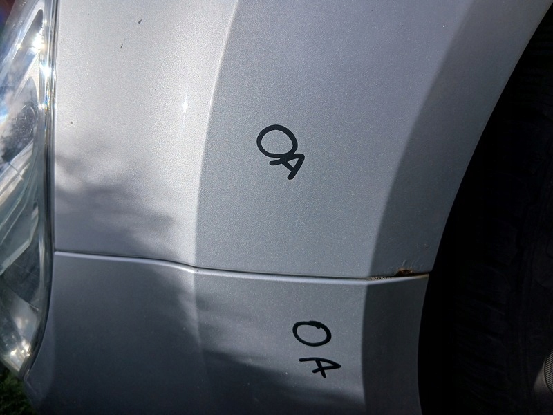 fender left front FORD GRAND C MAX 0A