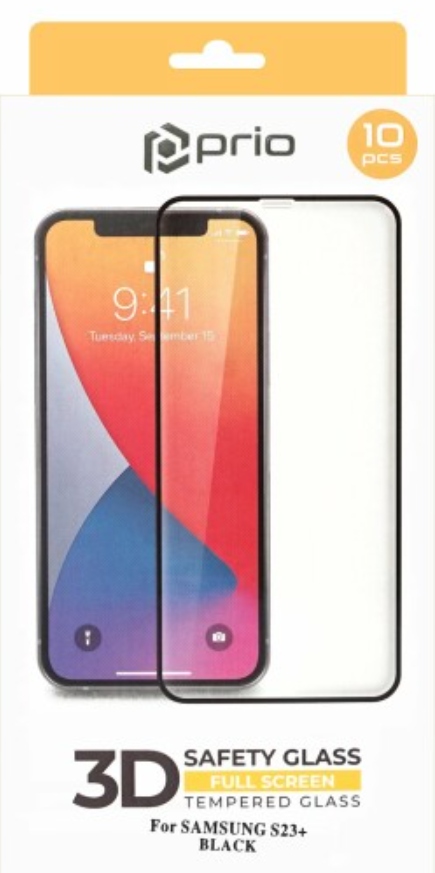 10 x Tvrzené Sklo 3D Na Displej Samsung S23+ Plus