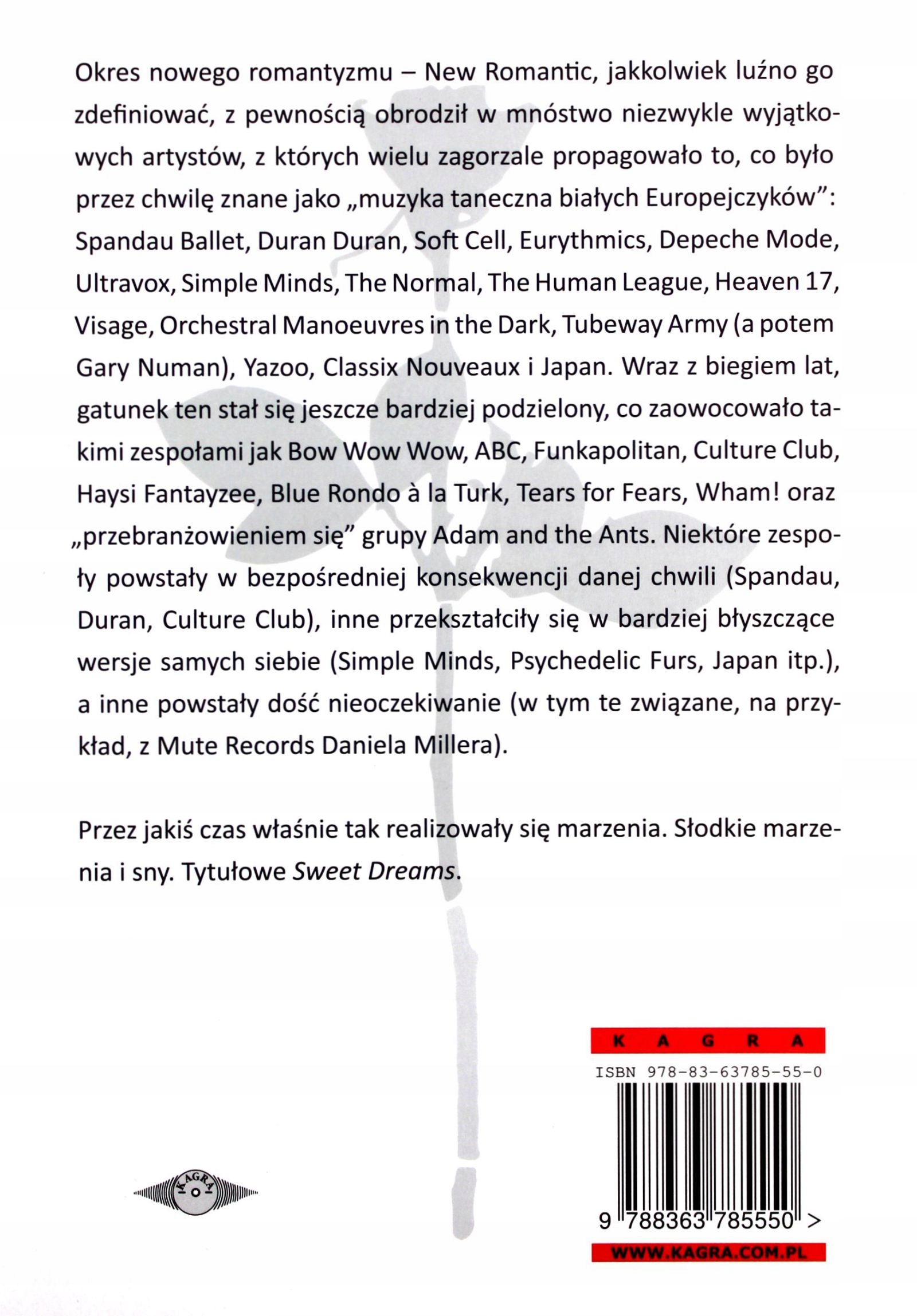 SWEET DREAMS - Dylan Jones (KSIĄŻKA) Stan opakowania oryginalne