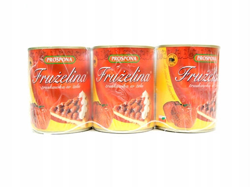 Levně Prospona Jahoda v gelu 3x380 g