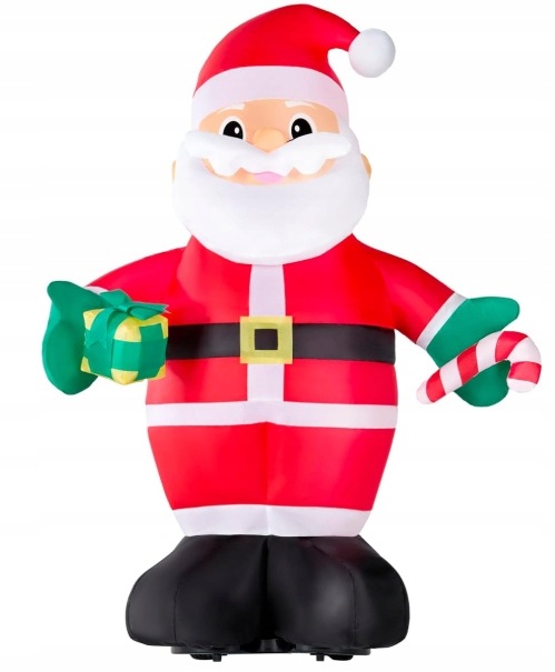 Podsvícený nafukovací Led Santa Claus s dálkovým ovládáním 90 cm