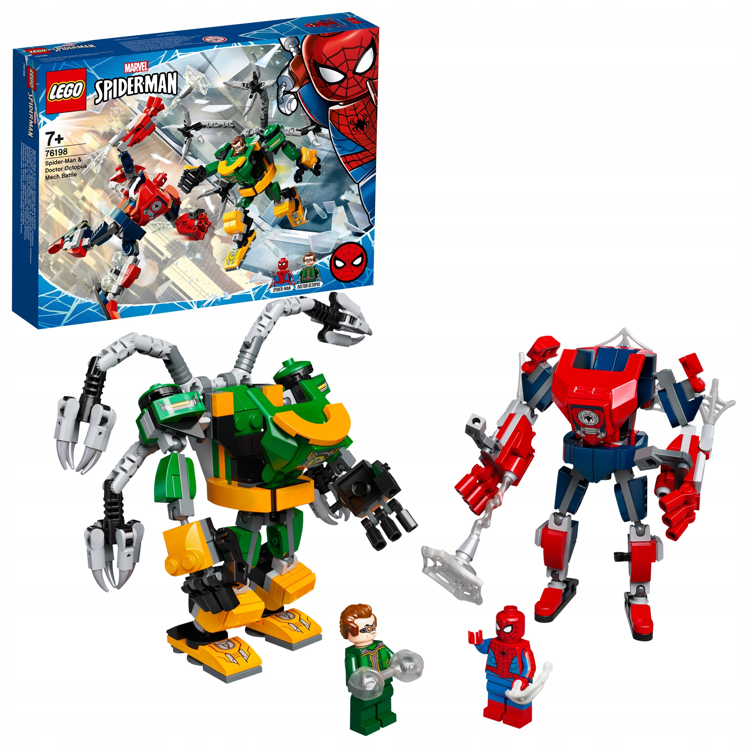 Lego Heroes 76198 Bitwa Mechów Spider i Dr