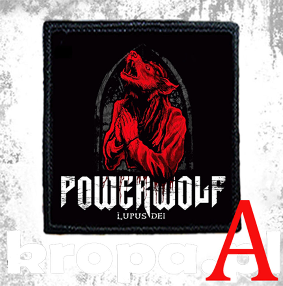 

Naszywka Powerwolf 10 x 10 cm Dużo Wzorów!
