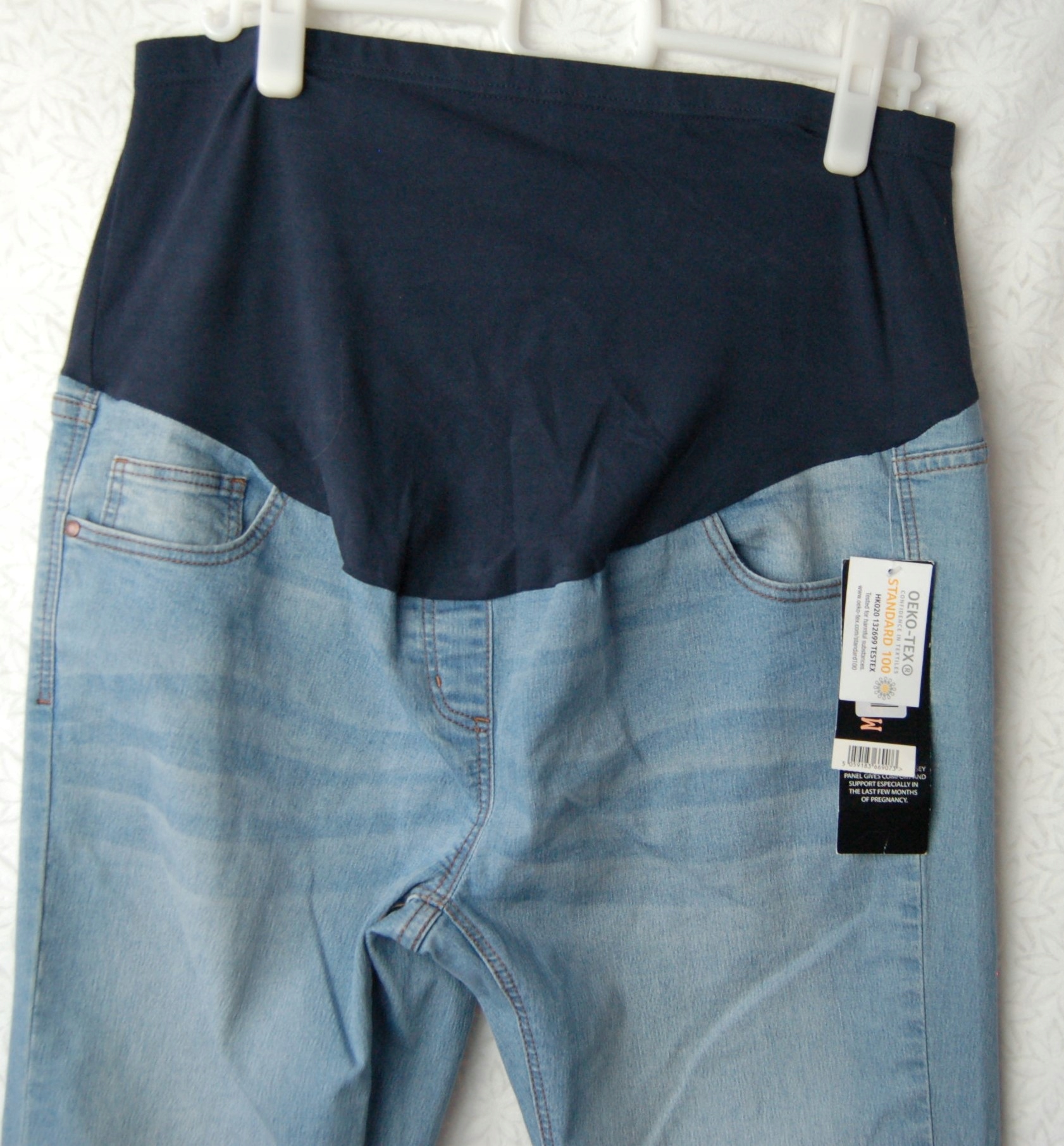 GEORGE ciążowe 14 42 MATERNITY elastan NOWE JEANSY Marka George