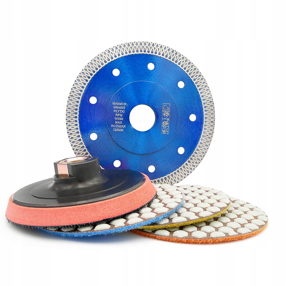 Tarcze Zestaw Do Cięcia I Szlifowania Gresu Spieku