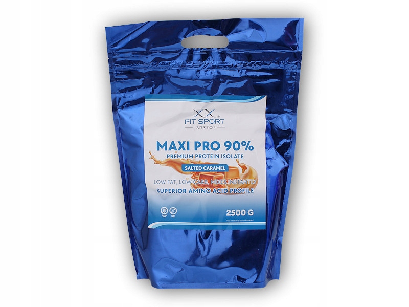 Maxi Pro Protein 90% 2500 g slaný karamel