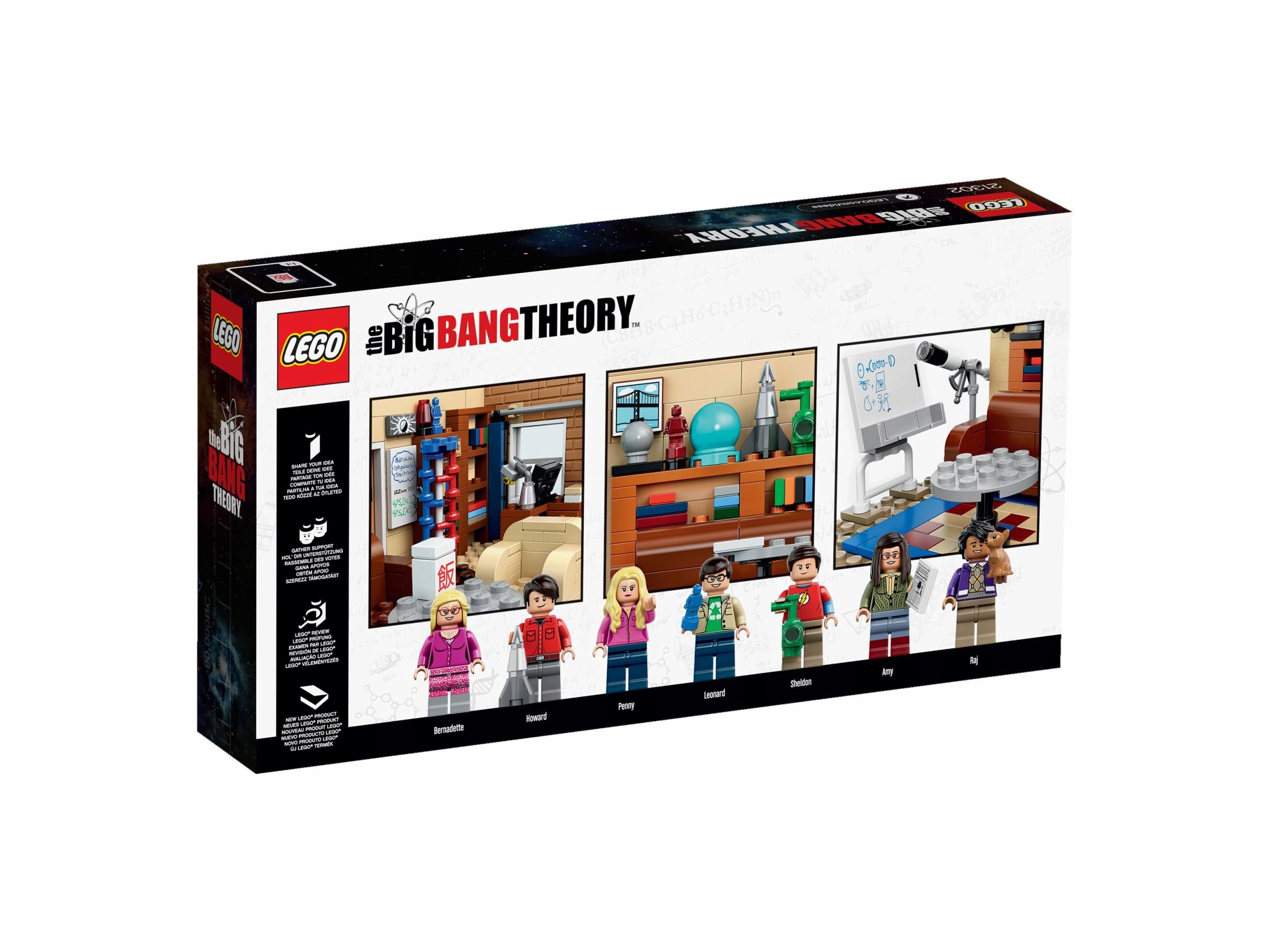 Lego Ideas 21302 The Big Bang Theory Teoria Wielkiego Podrywu