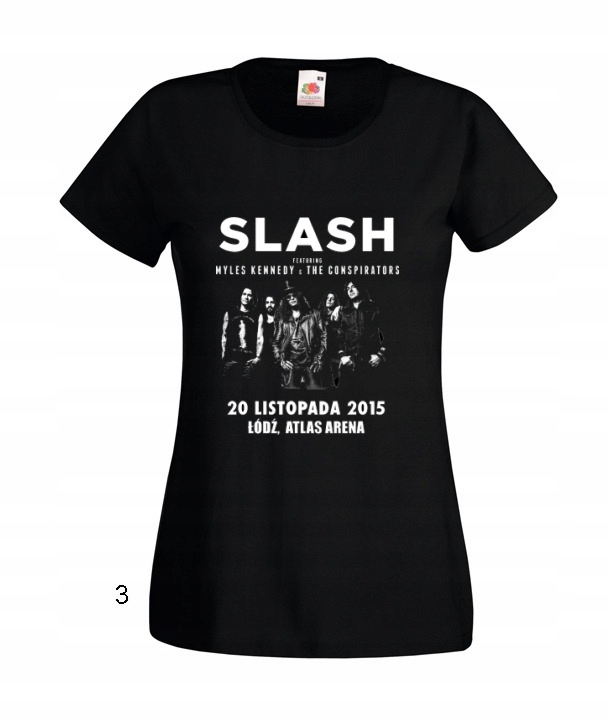 

Koszulki Damskie Slash Koncert Guns N' Roses Wzory