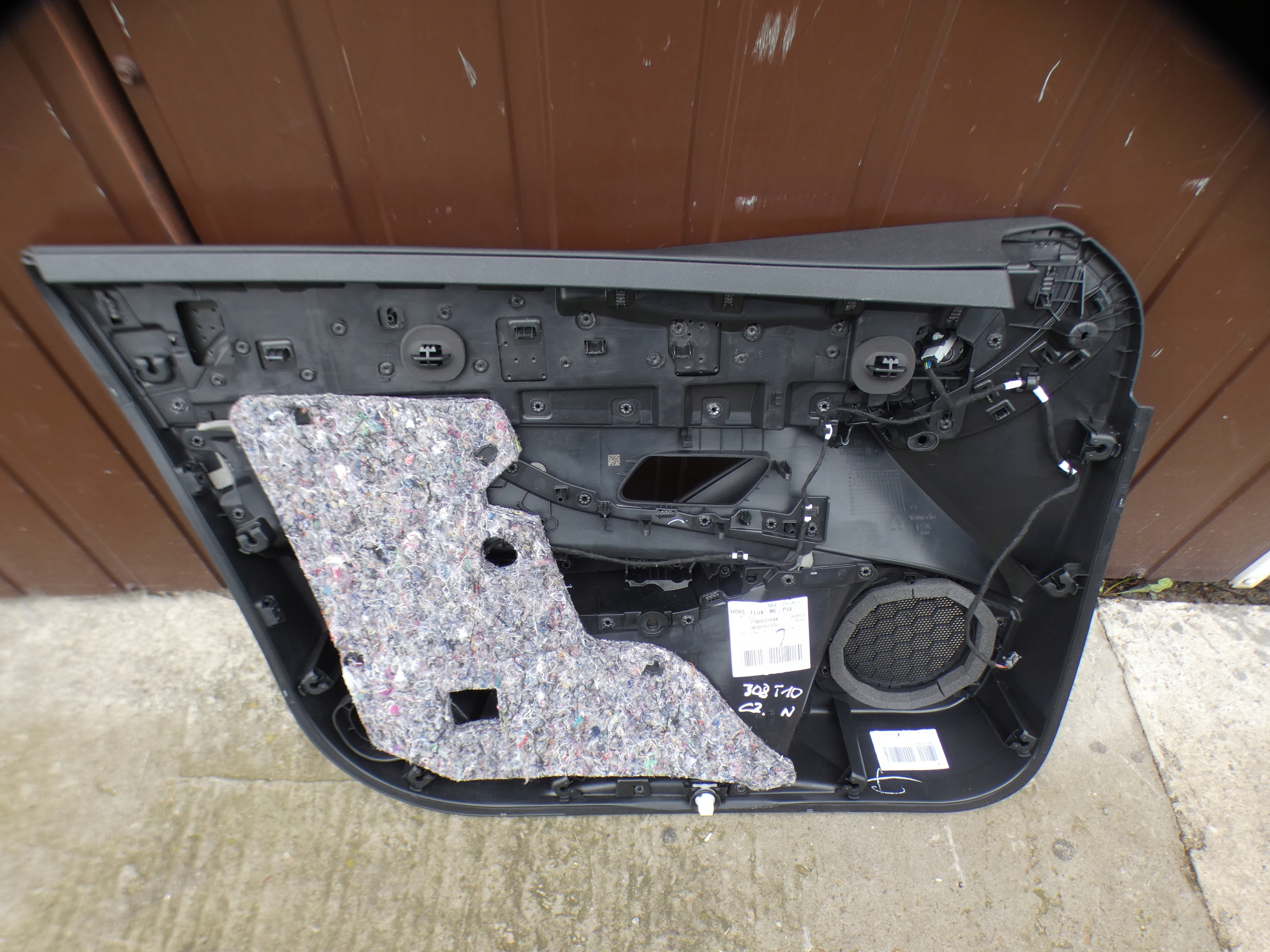 PeugeoT 308T10 side upholstery door front:right rear part: right left