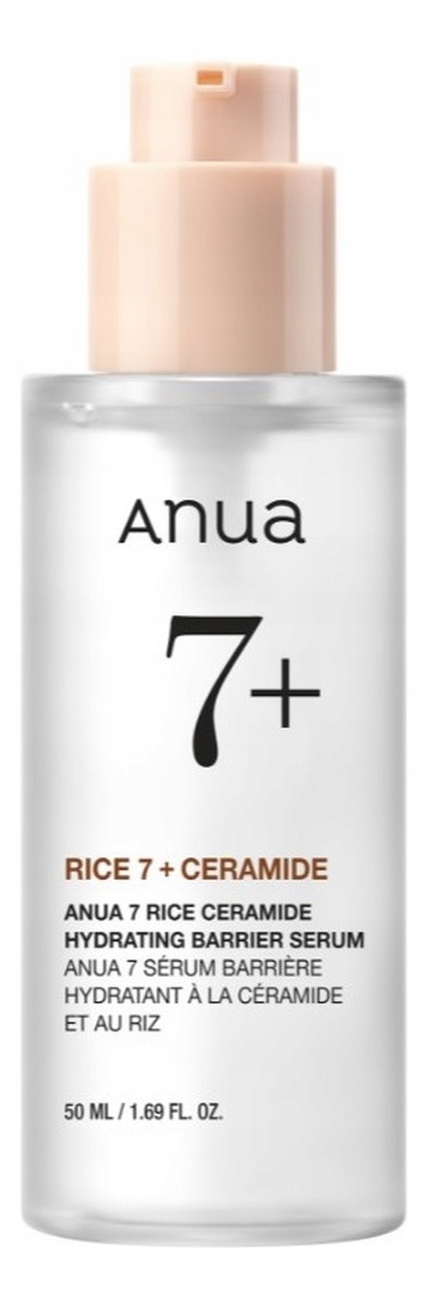 Anua 7 rice ceramide hydrating barrier hydratační sérum na obličej 50 ml