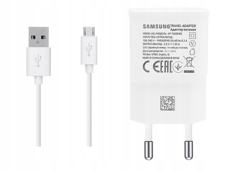 

Ładowarka Samsung EP-TA50EWE Micro Usb Oryginalna