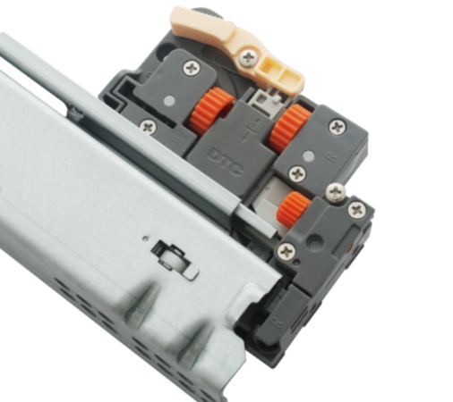 Prowadnica meblowa pełny wysuw push-open regulacja 3D 400 mm - CB80TS AMIX Kod producenta CB80TS-400-3D