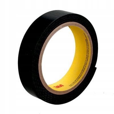 

3M SJ3527 Rzep pętelka czarny 25mmx0,2m