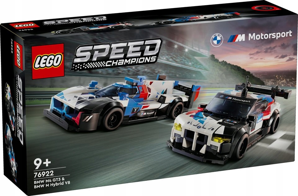 Lego 76922 Závodní Auta Bmw M4 GT3 a Bmw M Hybrid V8