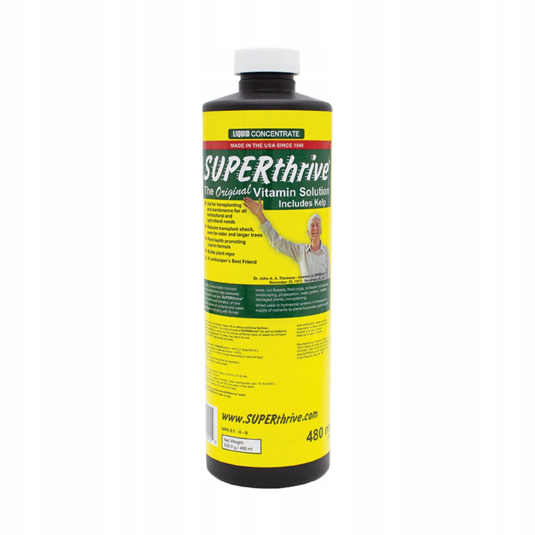Superthrive 480ml witaminy i hormony dla roślin