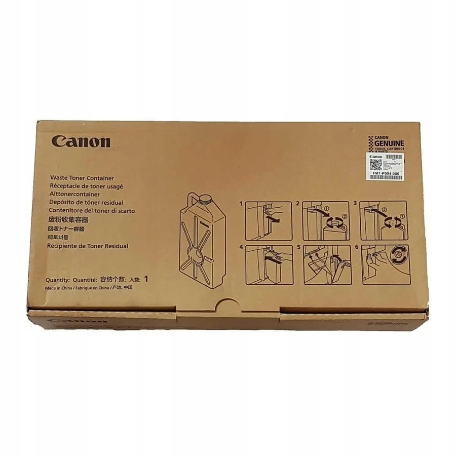 Odpadní nádobka na použitý toner Canon WT-204 FM1-P094-020 Originál C7260 C7270