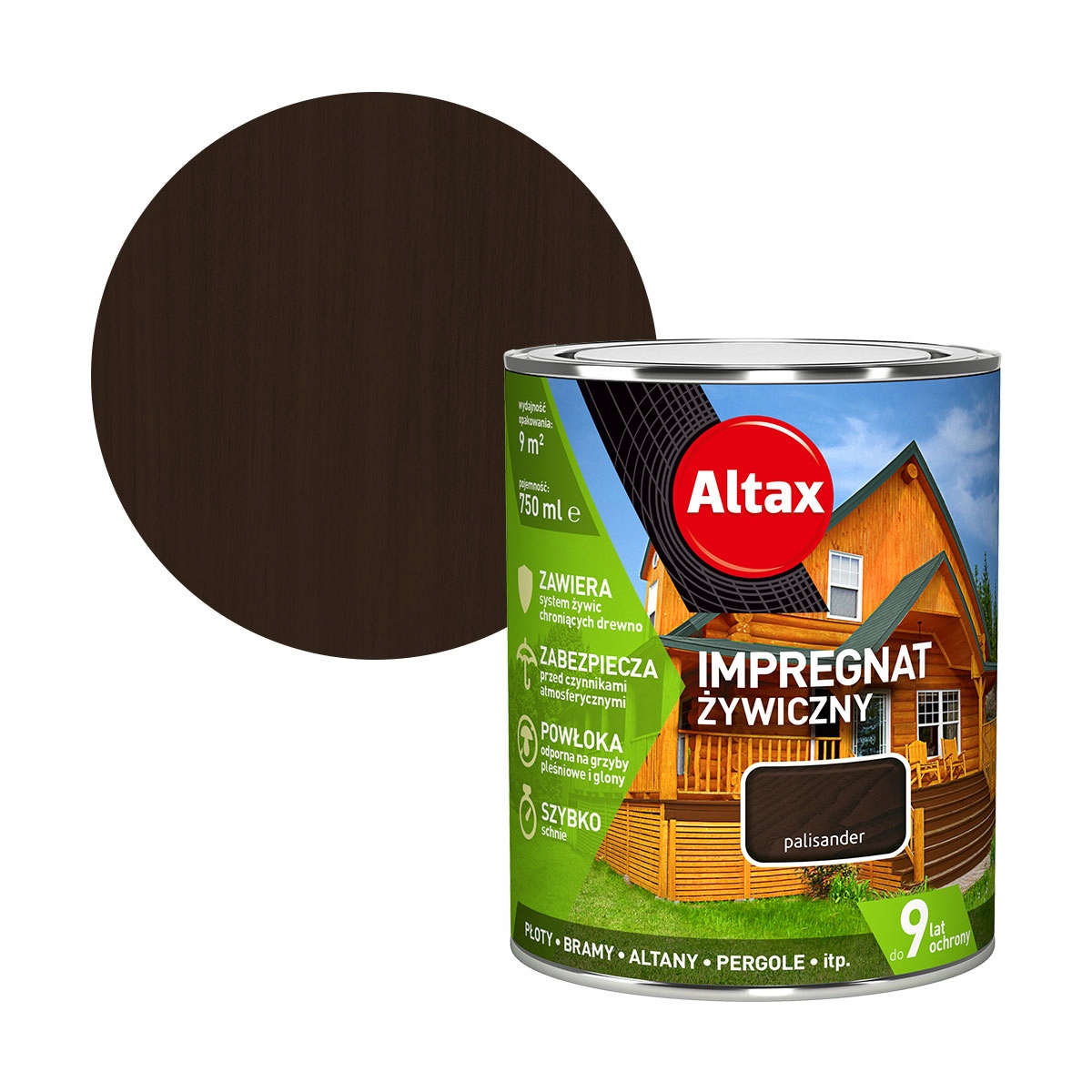 

Altax Impregnat Żywiczny 0,75L Palisander