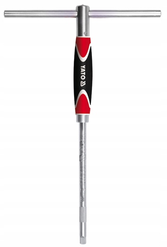 ADAPTER TYP-T Z OBROTOWĄ RĄCZKĄ 1/4' YATO