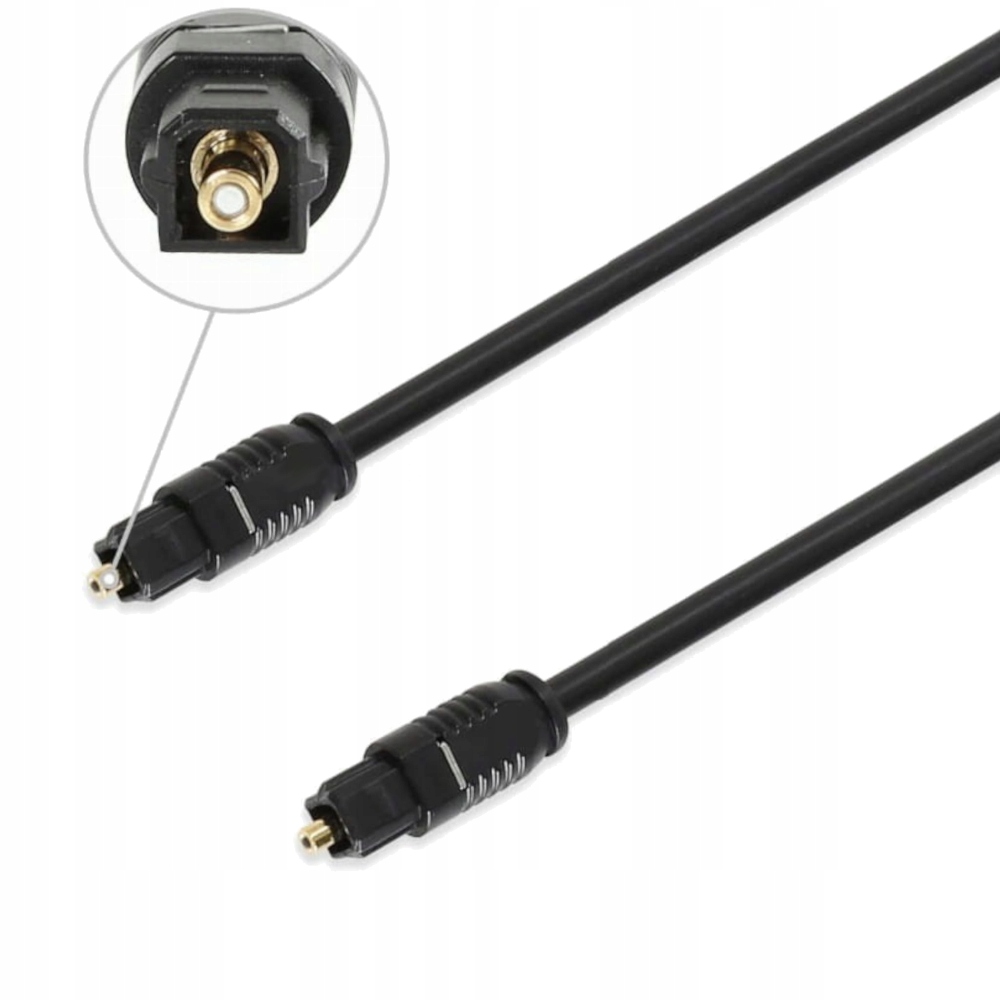 Kabel optyczny TOSLINK 1m audio