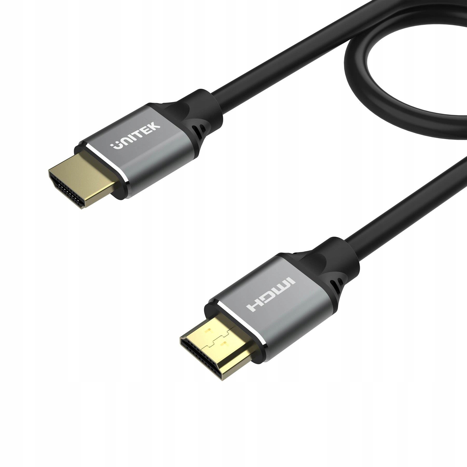 Кабель HDMI Unitek C137w 2.1 1,5 м Черный