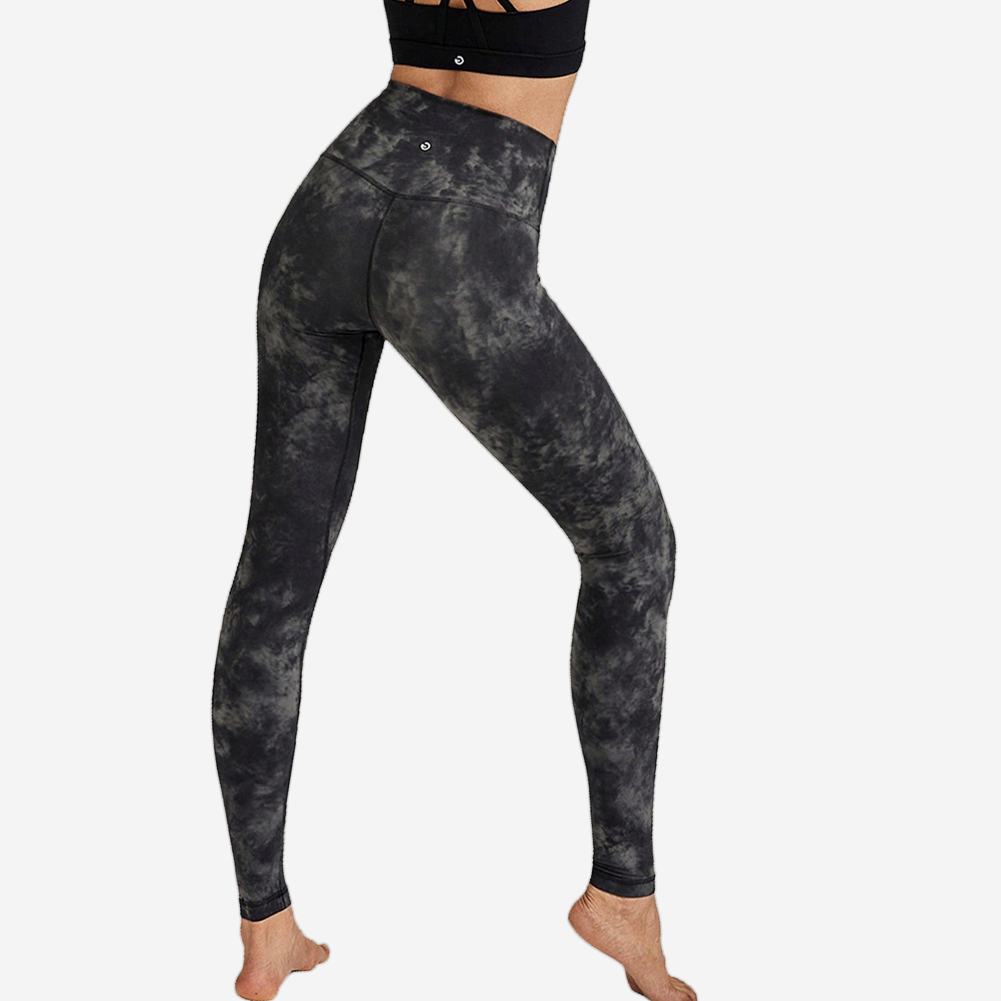 Legginsy Batik Aktywne Treningowe Tactel Grafitowe Xs 34