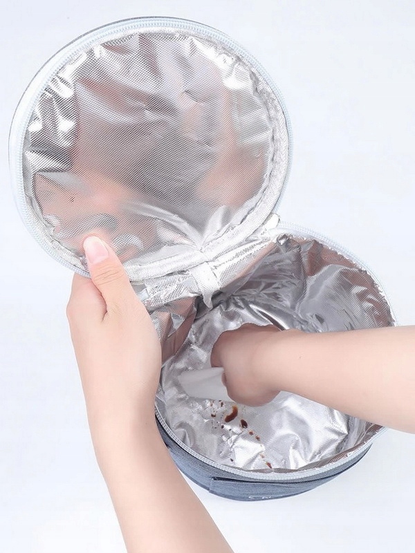 Torba TERMICZNA Turystyczna Wysoka na Butelki Piwo Kod producenta L213 Torba Termiczna GRANAT