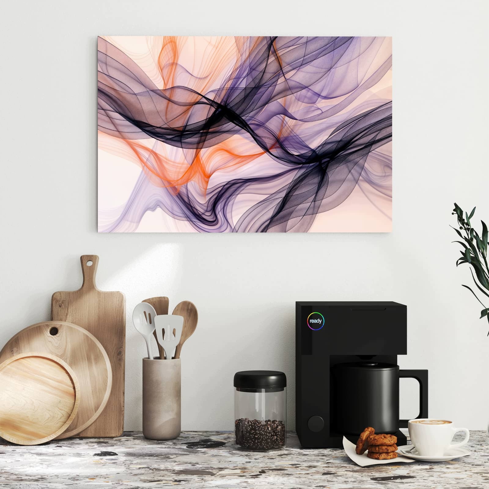 Magnetická tabule Abstraktní Ruch 60 × 40 cm