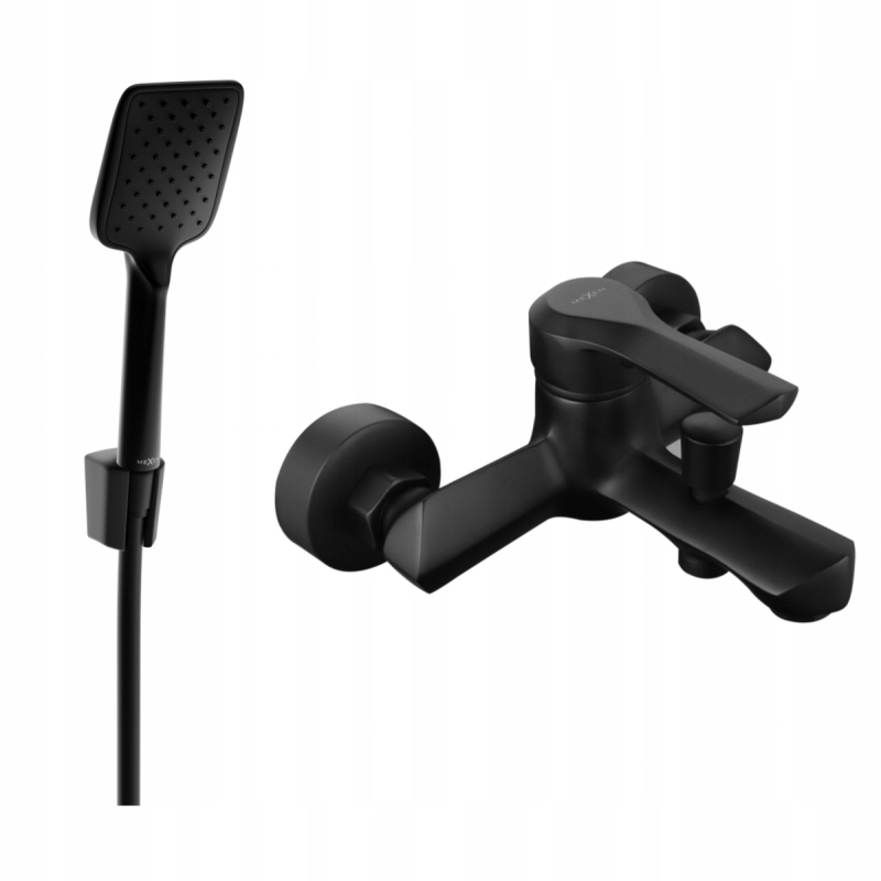 Mexen Sabre vanová baterie sprchovou sadou Černá
