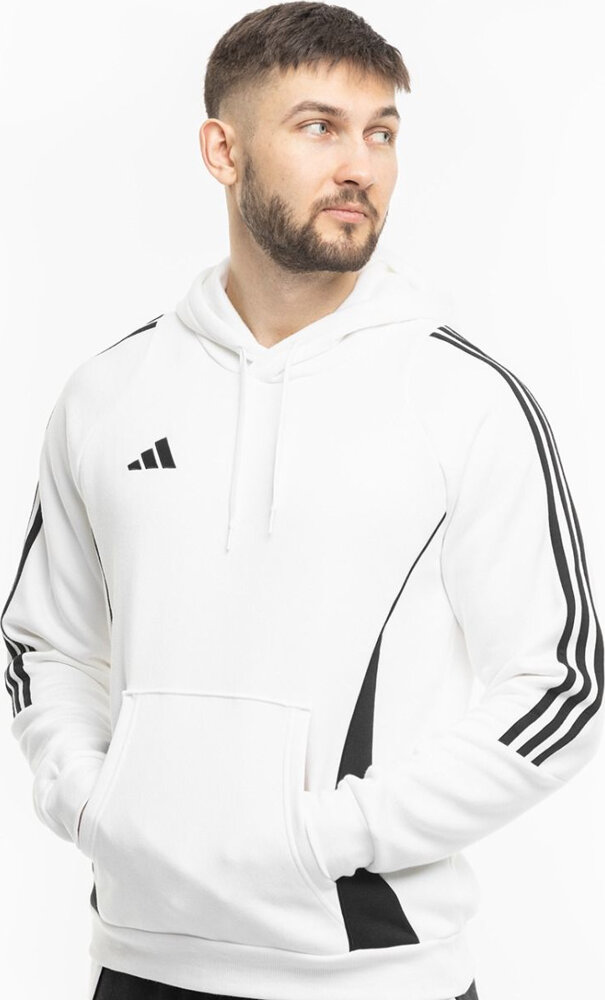 Pánská Mikina Adidas Tiro 24 Sweat Hooded Bílá IR7547 vel. S
