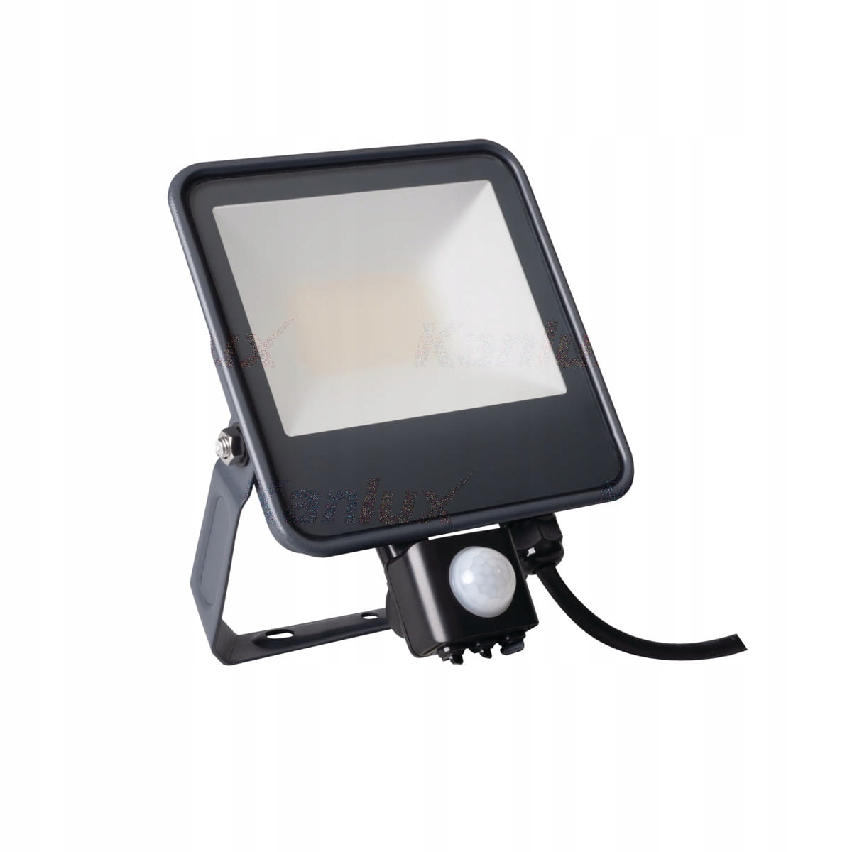 Kanlux iQ Led venkovní reflektor 30W 3450lm s pohybovým senzorem, černý
