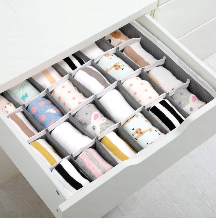 ORGANIZER NA BIELIZNĘ SKARPETKI DO SZUFLADY ZESTAW Marka inna