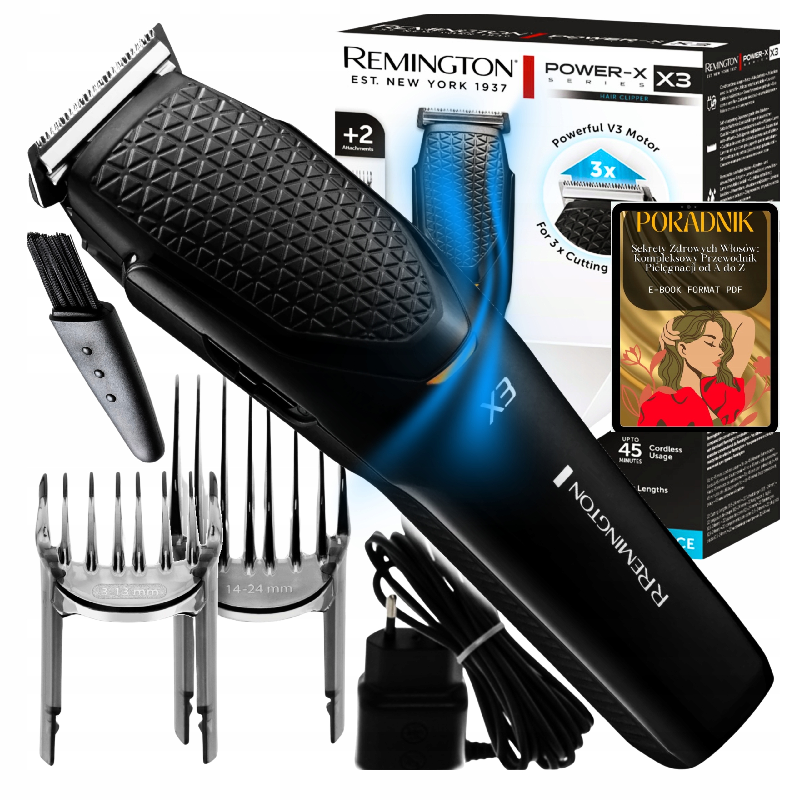 Maszynka Remington Do Włosów Strzyżarka Do Strzyżenia Brody Zarostu