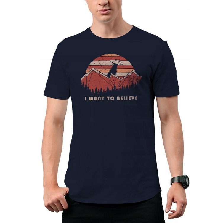 

Koszulka T-Shirt I Want To Believe Ufo S