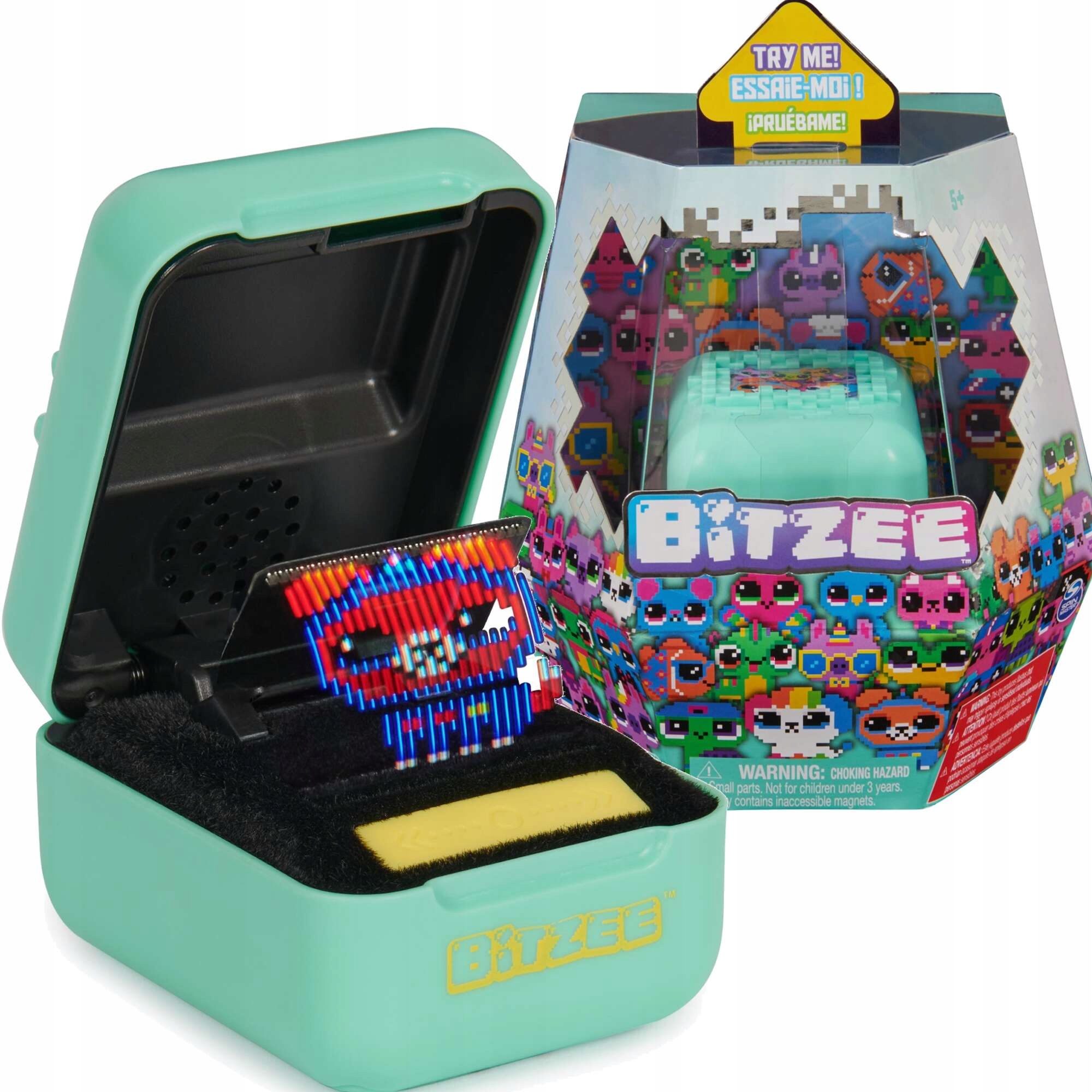 BITZEE INTERAKTÍVNE DIGITÁLNE ZVIERATKO HOLOGRAM MÄTOVÉ