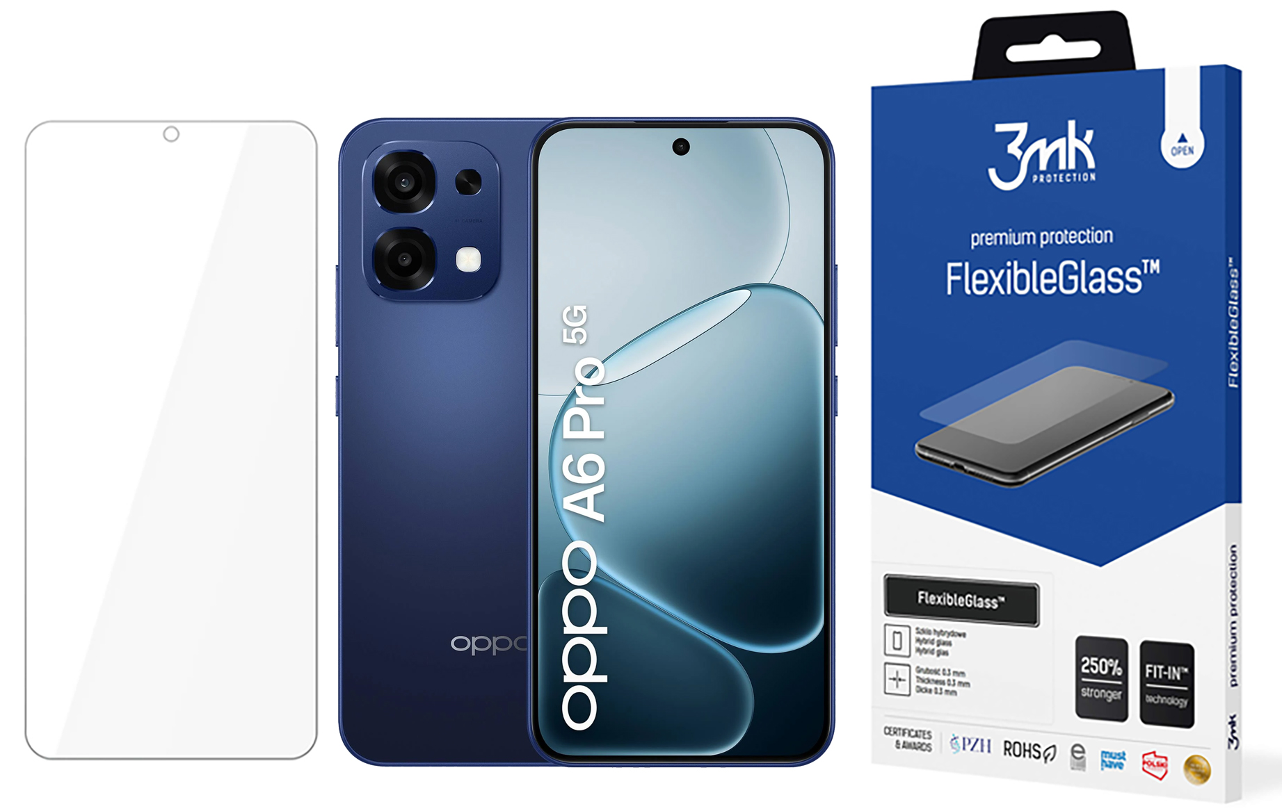 3mk Hybridné sklo Flexibleglass 3MK pre Oppo A6 Pro 5G CPH2781
