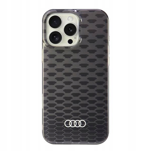 Audi Vzor prošívání IML MagSafeiPhone 16 Pro Max 6,9 černý/black hardca