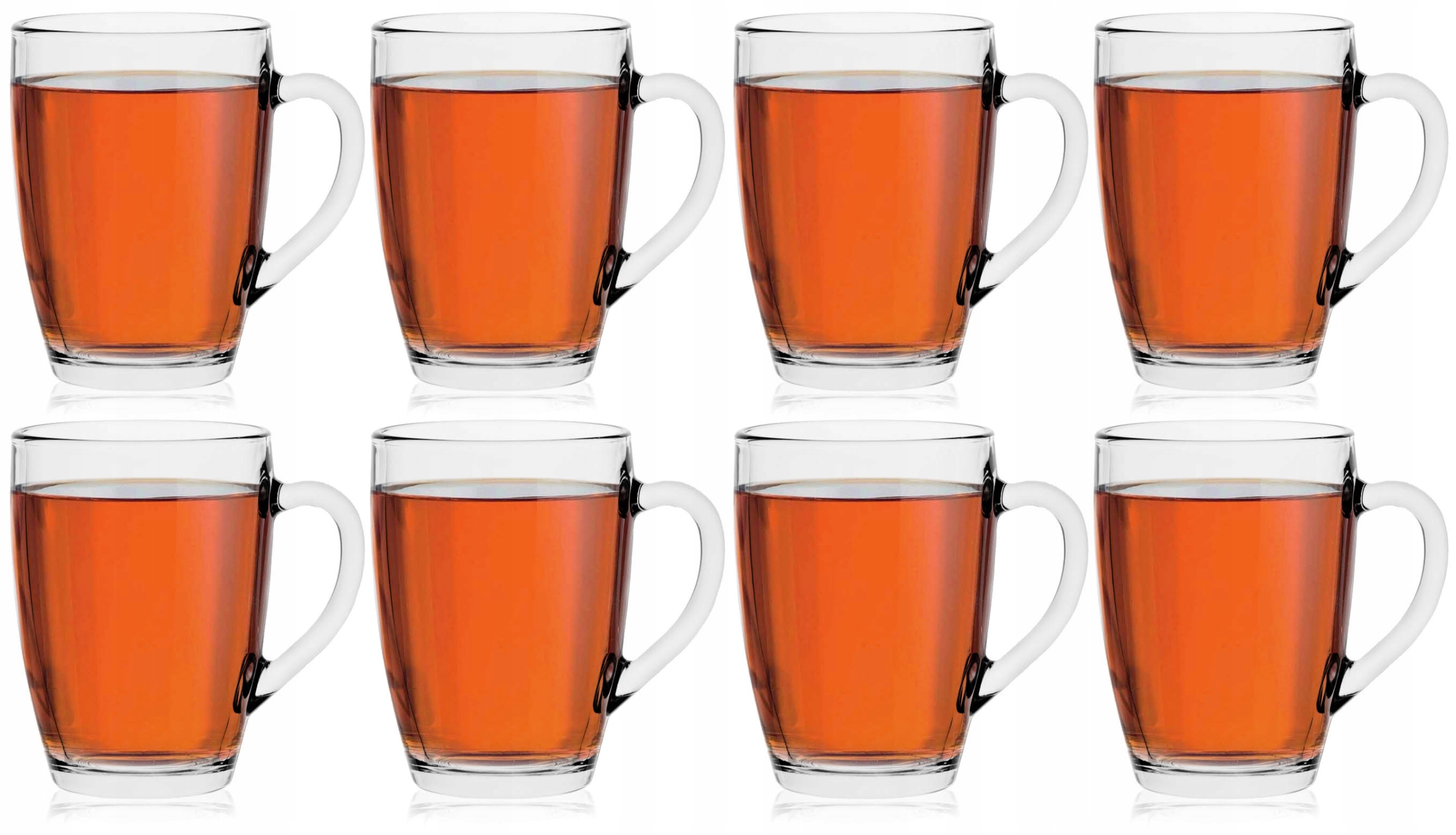 

Kubki XXL Szklanki z uchem Tg Lava 375ml 8x sztuk!