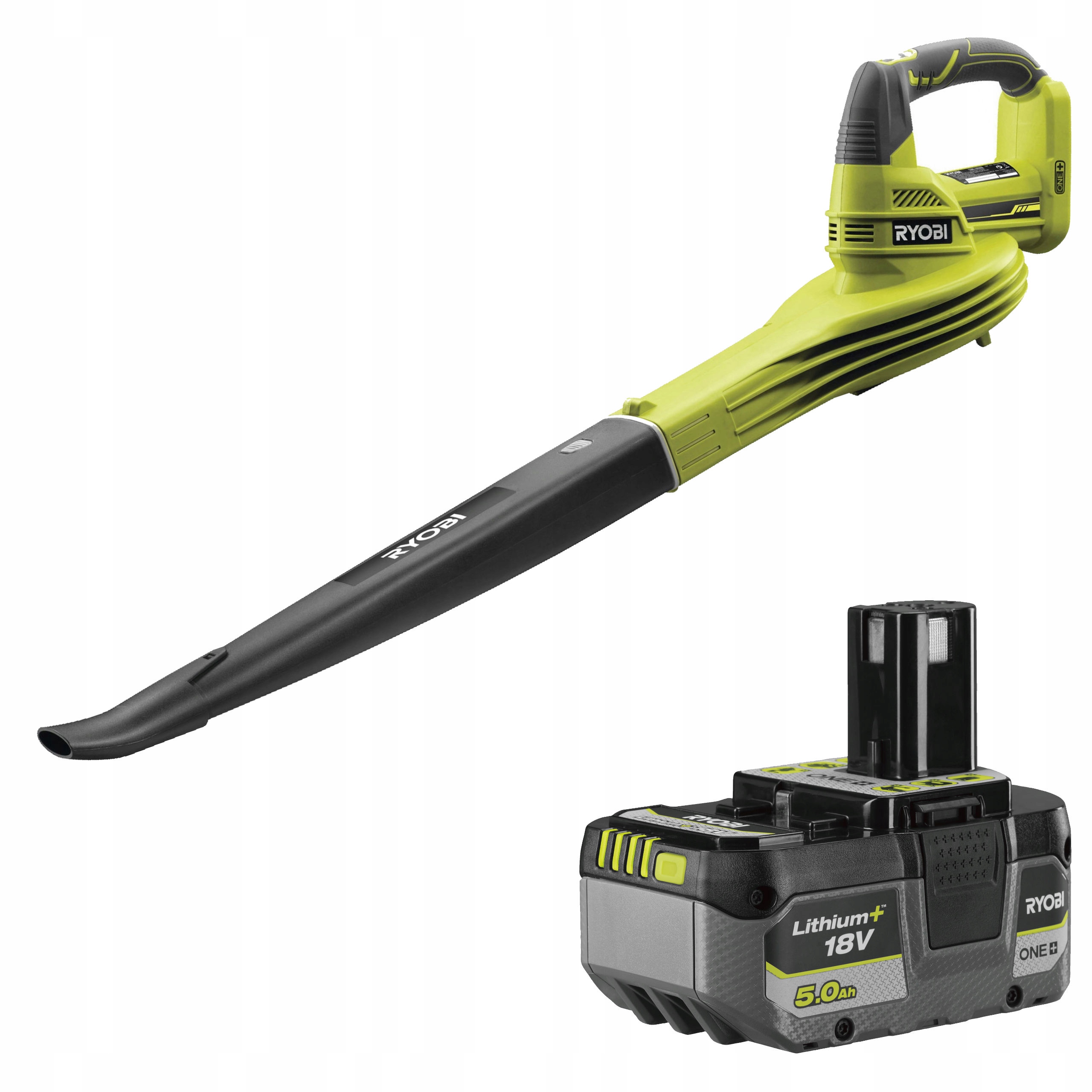 Ryobi Bezdrôtová Akumulátorová Fúkačka Na Listy 245KM/H OBL1820S 5Ah