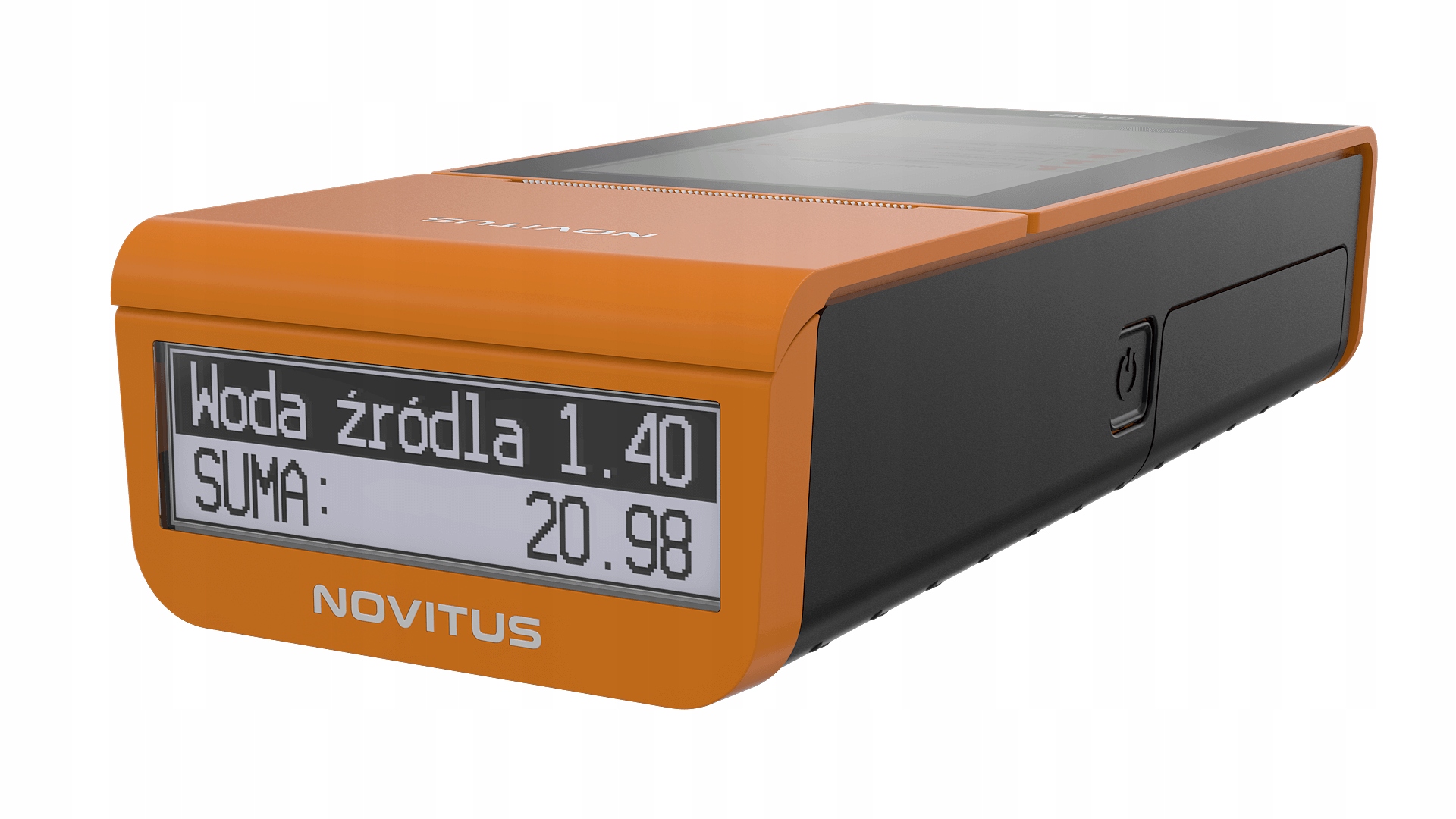 Kasa fiskalna Novitus ONE Online pomarańczowo-czarna Stan opakowania oryginalne