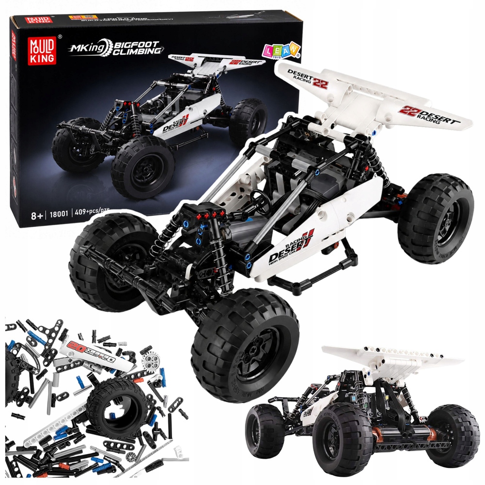 Kosntrukcyjne Auto Buggy 4X4 Zdalnie Sterowane 409 El
