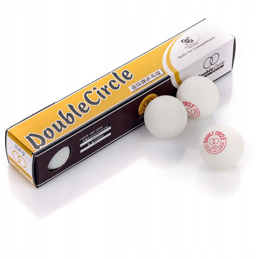 

Piłeczki Do Tenisa Stołowego Double Circle 6 szt.