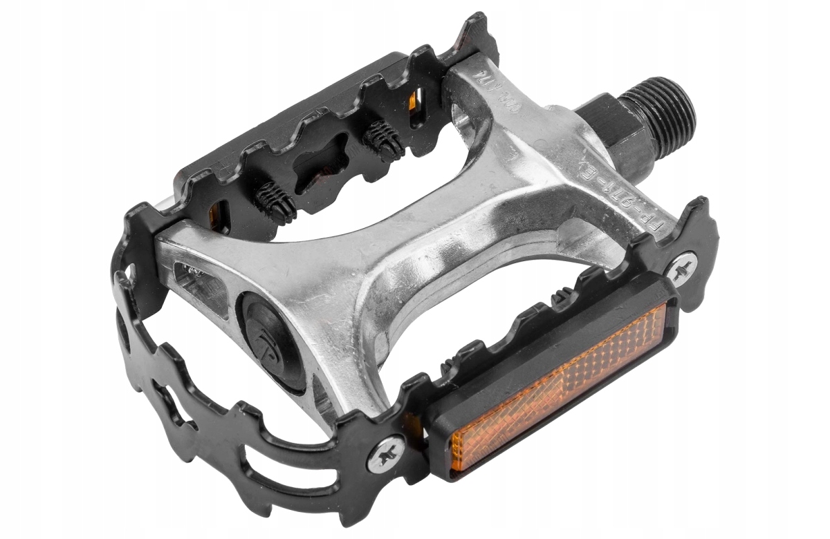 

Pedały rowerowe aluminiowe platformowe odblaski