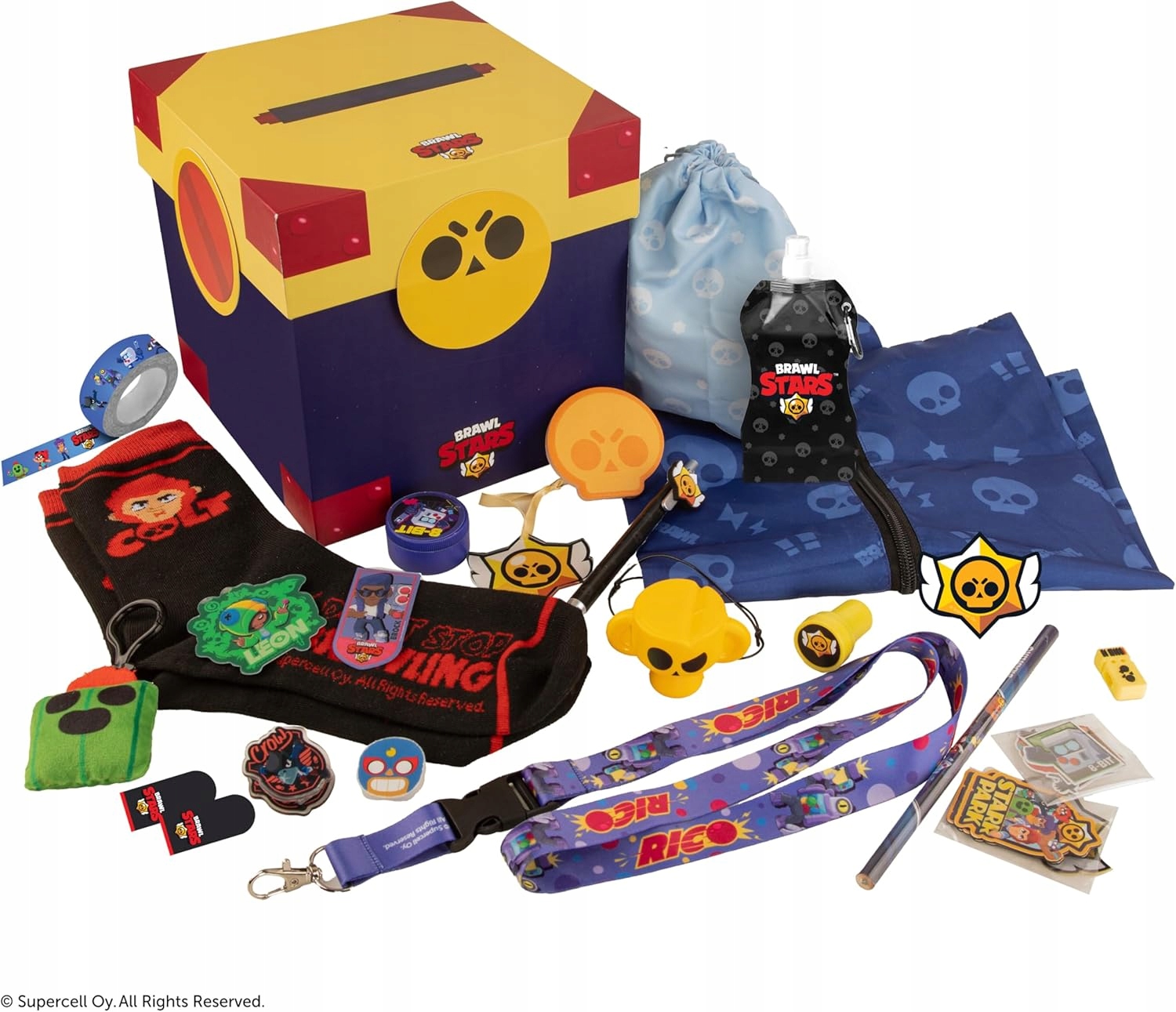 Brawl Stars Adventní Kalendář 24 Dárků Originální Cinereplicas 2024