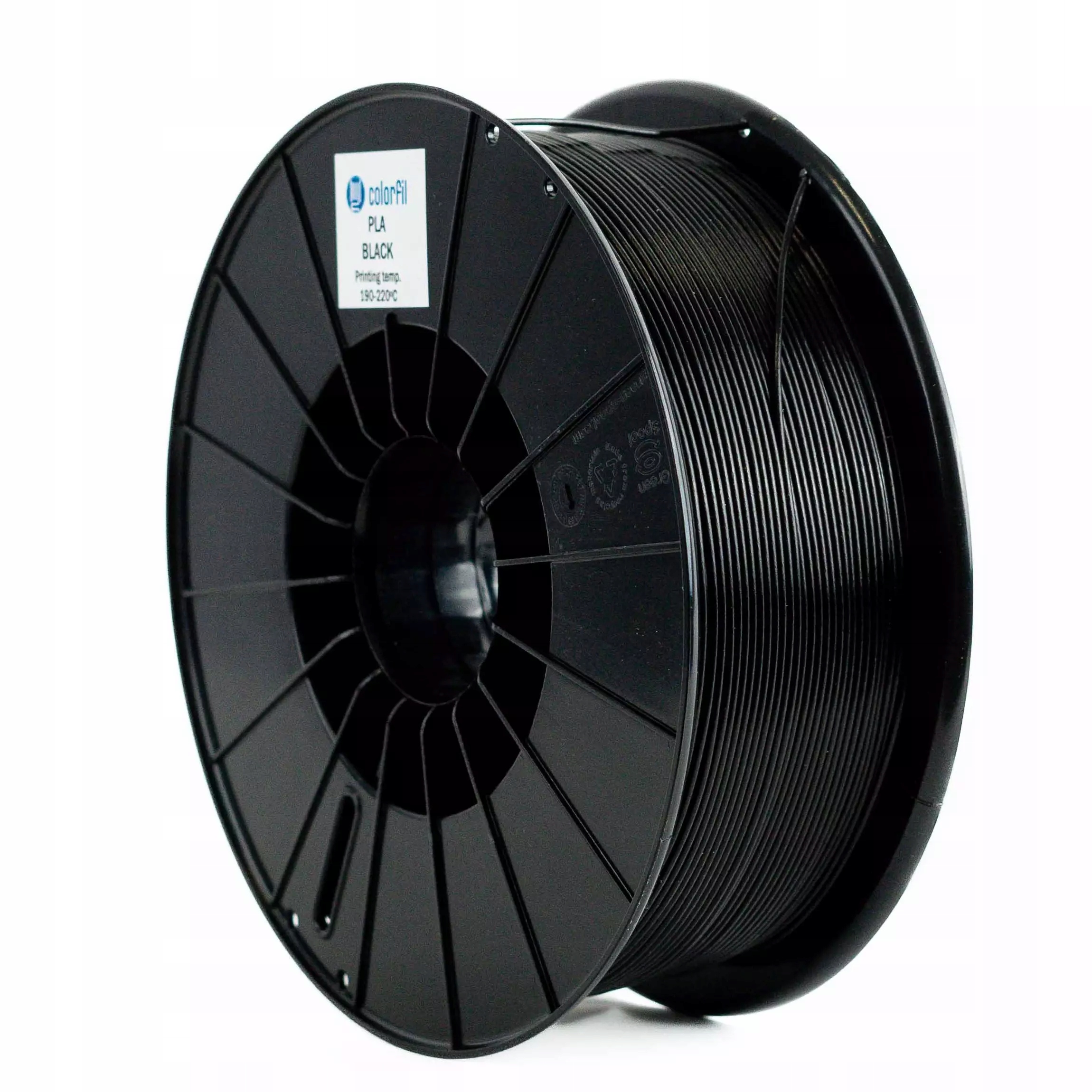 Pla filament Colorfil Black (Černý) 1.75 mm 3 kg
